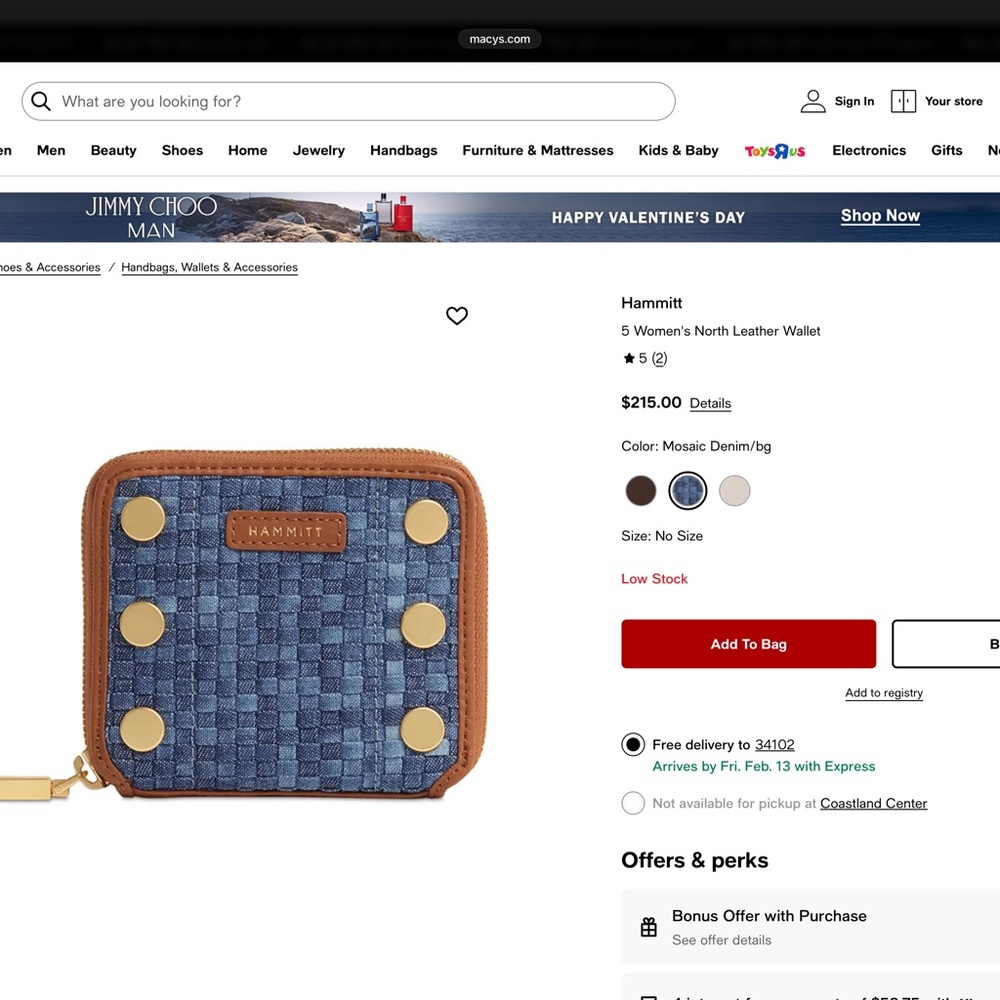 Hammitt Wallet NWT - Picture 5 of 7
